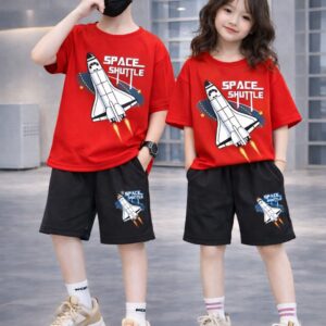 Baby Drop Shoulder T-Shirt and Pant Set - Stylish and Comfortable Outfit