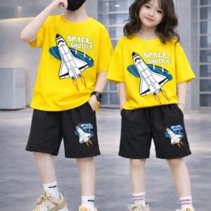 Baby Drop Shoulder T-Shirt and Pant Set – Stylish and Comfortable Outfit