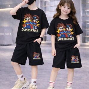 Baby Drop Shoulder T-Shirt and Pant Set - Stylish and Comfortable Outfit