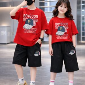Baby Drop Shoulder T-Shirt and Pant Set - Stylish and Comfortable Outfit