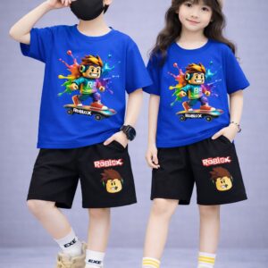 Baby Drop Shoulder T-Shirt and Pant Set - Stylish and Comfortable Outfit