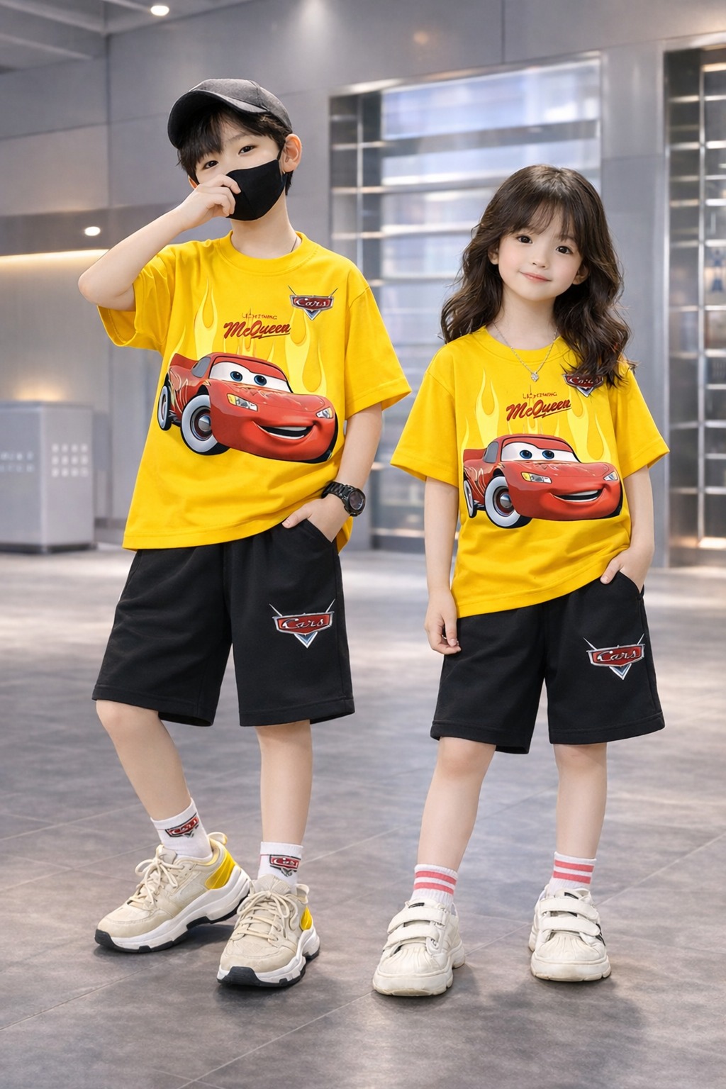 Baby Drop Shoulder T-Shirt and Pant Set - Stylish & Comfortable Outfit % Baby Drop Shoulder T-Shirt and Pant Set - Stylish & Comfortable Outfit