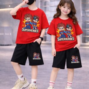 Baby Drop Shoulder T-Shirt and Pant Set - Trendy Casual Outfit for Infants