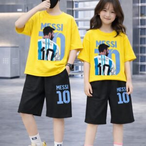 Baby Drop Shoulder T-Shirt and Pants Set - Stylish and Comfortable Outfit
