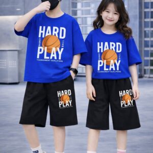 Baby Drop Shoulder T-Shirt and Pants Set - Stylish and Comfortable Outfit