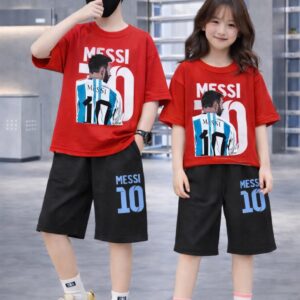 Baby Drop Shoulder T-Shirt and Pants Set - Stylish Comfort for Little Ones