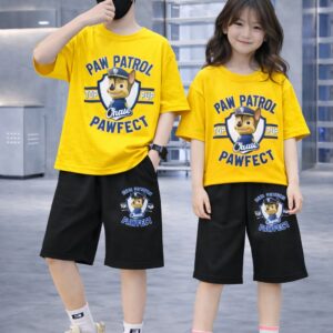 Baby Drop Shoulder T-Shirt and Pants Set - Stylish & Comfortable Outfit