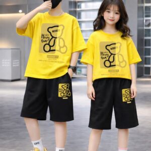 Baby Drop Shoulder T-Shirt and Pants Set - Stylish & Comfortable Outfit