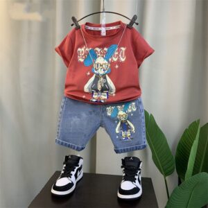 Baby T-Shirt and Pant Set - Soft Cotton Outfit for Infants
