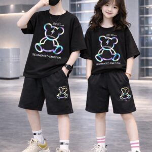 Baby T-Shirt and Pant Set with Drop Shoulder Design for Ultimate Comfort
