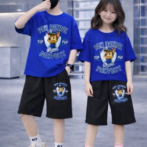 Baby T-Shirt and Pant Set with Drop Shoulder Design - Stylish Comfort Outfit