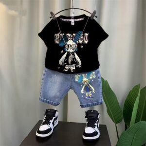 Baby T-Shirt and Pants Set - Soft Cotton Outfit for Infants