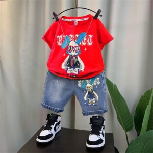 Baby T-Shirt and Pants Set - Soft Cotton Outfit for Infants