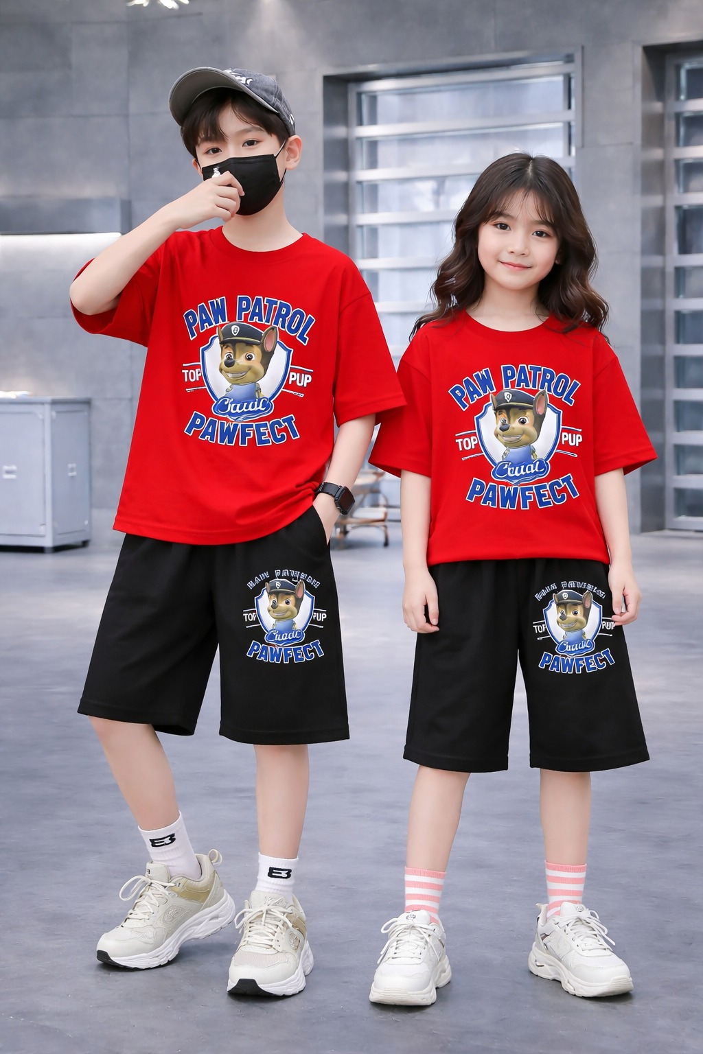 Baby T-Shirt and Pants Set with Drop Shoulder Design - Stylish Comfort for Kids % Baby T-Shirt and Pants Set with Drop Shoulder Design - Stylish Comfort for Kids