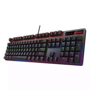Backlit Mechanical Gaming Keyboard - Rapoo V500 Pro in Sleek Black