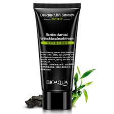 Bamboo Charcoal Blackhead Removal Mask Cream - 60g Bioaqua