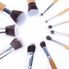 Bamboo Makeup Brush Set - 11 Premium Brushes for Flawless Application % Bamboo Makeup Brush Set - 11 Premium Brushes for Flawless Application