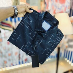 Black 100% Cotton Long-Sleeve Shirt