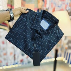 Black 100% Cotton Long-Sleeve Shirt