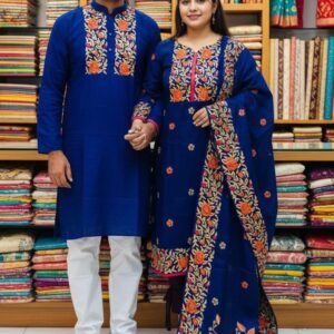 Block Print Three-Piece Set - Stylish and Versatile Fashion Ensemble