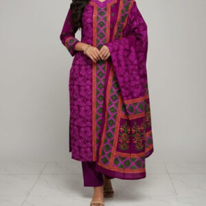 Block Printed Three-Piece Set – Stylish and Unique Artisan Design