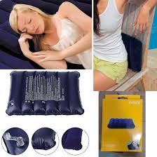 Blue Air Abstract Travel Pillow - Comfortable Support for On-the-Go Relaxation % Blue Air Abstract Travel Pillow - Comfortable Support for On-the-Go Relaxation
