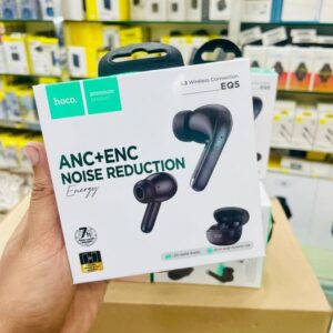 Bluetooth 5.3 True Wireless Earbuds with Dual Mic ANC & ENC - Black