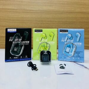 Bluetooth 5.3 Wireless Earbuds - Ultra-Transparent Design for Clear Sound