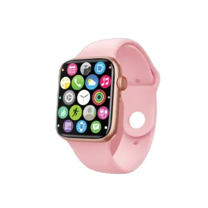 Bluetooth Calling Smartwatch for Women - Geeoo W30 Pro in Pink