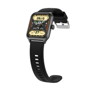 Bluetooth Calling Smartwatch in Black - Stylish, Functional Wearable Tech