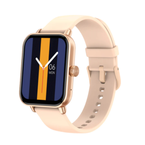 Bluetooth Calling Smartwatch in Gold - COLMI P81 Stylish Fitness Tracker