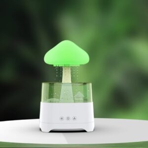 Bluetooth Humidifier Speaker with 7 Color Options, 450ml Capacity, Ultra Quiet