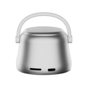 Bluetooth Mini Metal Speaker with Enhanced Bass - EWA A20 Silver