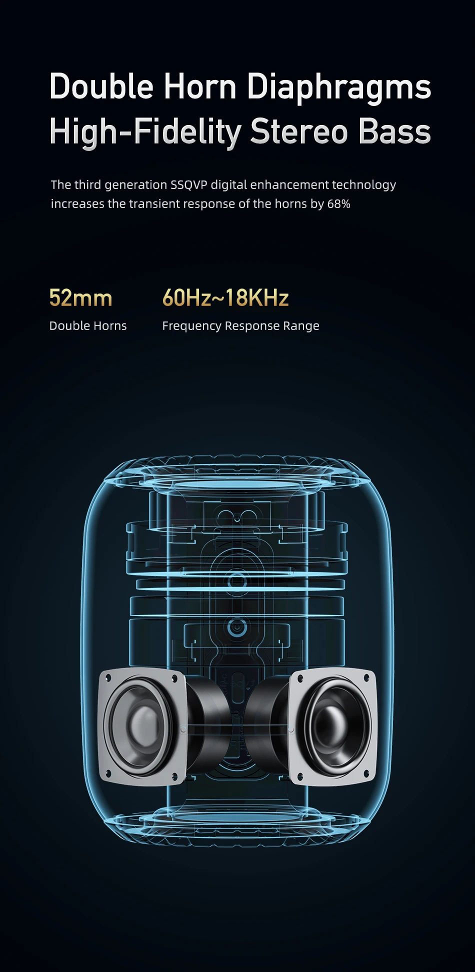Bluetooth Mini Portable Speaker - Awei Y526 in Sleek Black Finish % Bluetooth Mini Portable Speaker - Awei Y526 in Sleek Black Finish