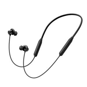 Bluetooth Neckband Earphones OnePlus Bullets Wireless Z3 - Sleek Black Design