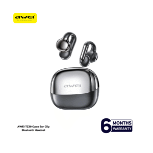 Bluetooth Open Ear Clip Headset by AWEI TZ30 - 6-Month Warranty