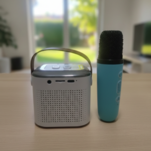 Bluetooth Portable Speaker with Built-in Microphone for On-the-Go Audio