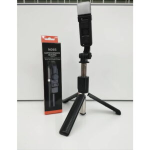 Bluetooth Selfie Stick with Fill Light and Remote Control for Perfect Shots
