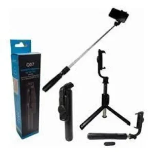 Bluetooth Selfie Stick with Integrated Remote Control - Perfect for Capturing Moments