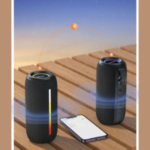Bluetooth Soundbar Speaker with LED Lighting - Awei Y788, 6-Month Warranty