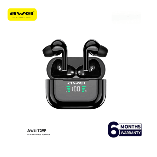 Bluetooth Wireless Earbuds Awei T29P with 6-Month Warranty for Superior Sound % Bluetooth Wireless Earbuds Awei T29P with 6-Month Warranty for Superior Sound