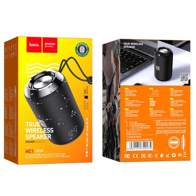 Bluetooth Wireless Speaker by Hoco - Portable High-Quality Sound System % Bluetooth Wireless Speaker by Hoco - Portable High-Quality Sound System