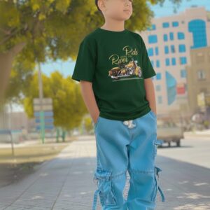 Boys Denim Pants and Graphic Tee Set for Stylish Everyday Wear