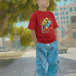 Boys Stylish Denim Pants and T-Shirt Outfit Set for Trendy Casual Wear