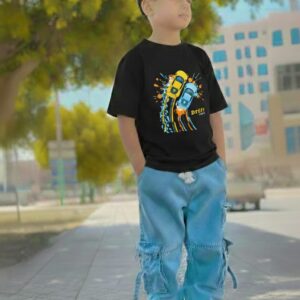 Boys Stylish Denim Pants and T-Shirt Set for Trendy Casual Wear
