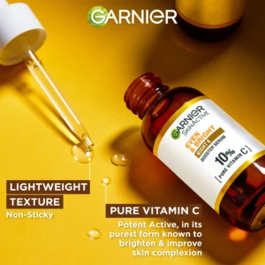 Brightening Vitamin C Night Serum - 15ml with 10% Pure Vitamin C for Radiant Skin