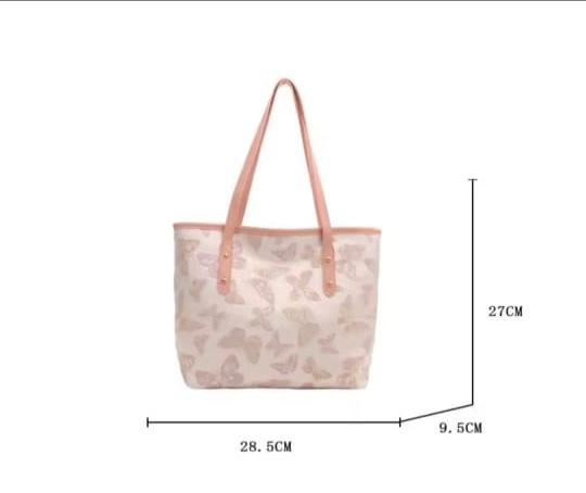 Butterfly Print Tote Bag – Chic and Stylish Everyday Carryall % Butterfly Print Tote Bag – Chic and Stylish Everyday Carryall