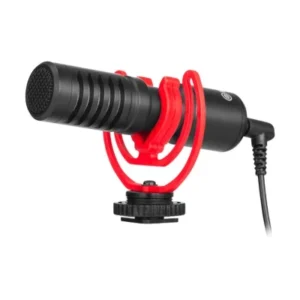 BY-MM1+ Compact Shotgun Microphone for Professional Audio Recording