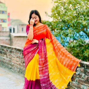 Chanderi Silk Saree - Elegant Ethnic Wear for Special Occasions