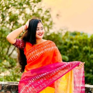 Chanderi Silk Saree - Elegant Handcrafted Indian Traditional Wear